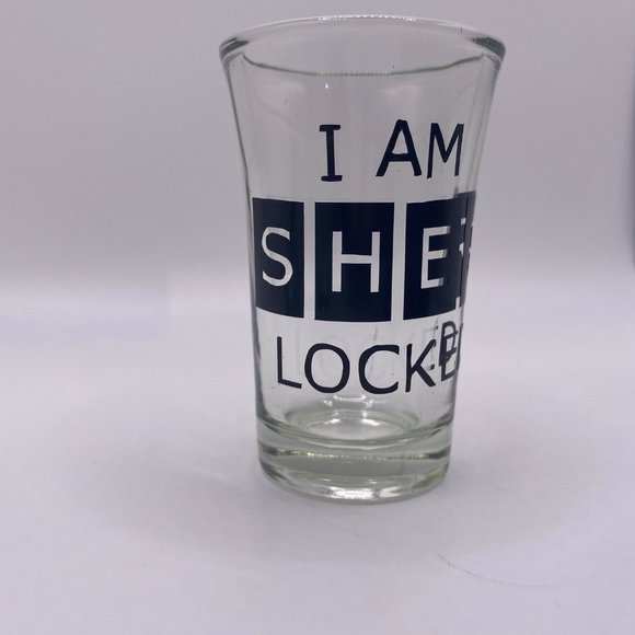 I am sherlocked shot glass - Picture 3 of 4